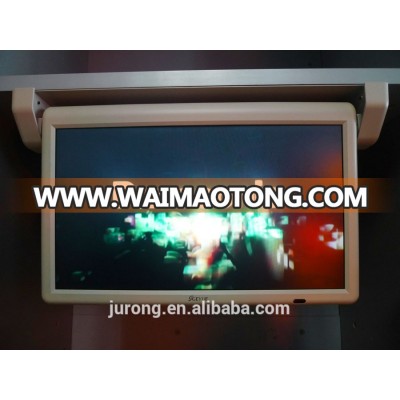 High definition 17inch 12V motorized bus tv monitor